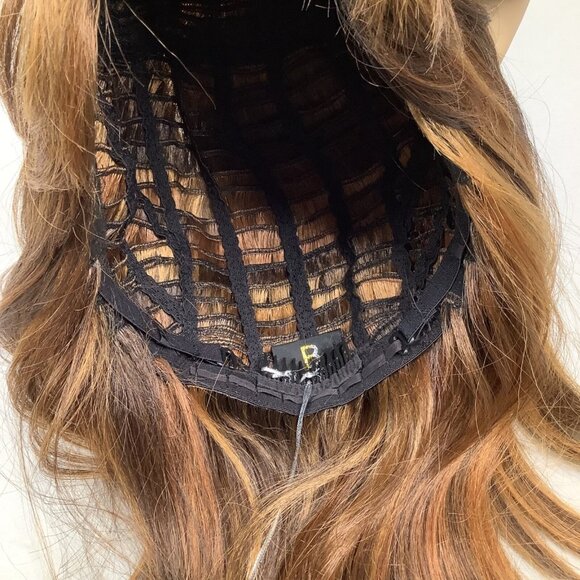 Hannah Wig DX2216 Blonde Mix Long Straight Curl Classic Cap Adjustable Synthetic - Picture 6 of 8